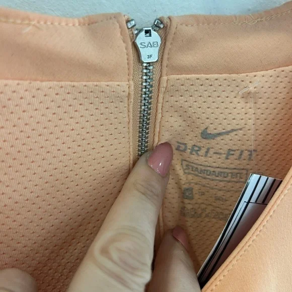 Nike Women's XSmall GOLF FLEX ACE DRESS Peach - Picture 4 of 5